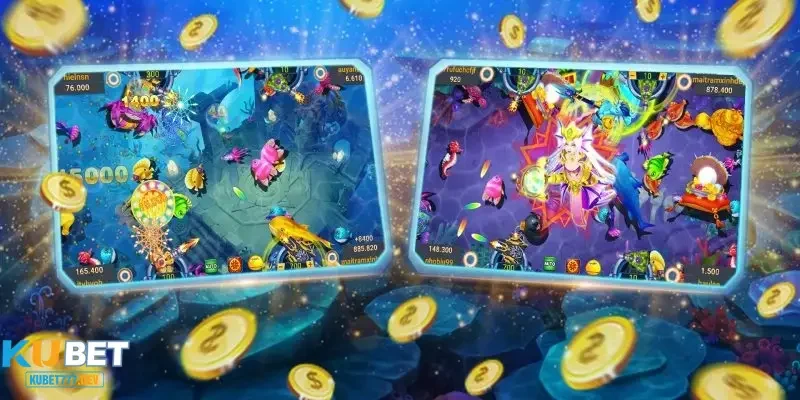 Các loại cá và vũ khí trong game bắn cá phát tài club