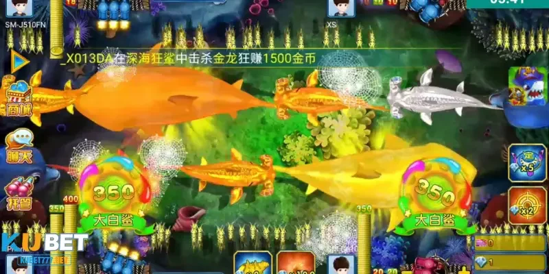 Những tính năng đặc biệt trong game bắn cá vua