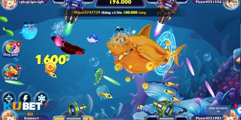 Đồ họa trong Vua bắn cá 3D - cổng game giải trí