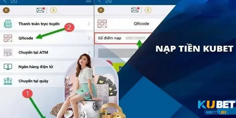 Nạp tiền Kubet777 có dễ hay không?