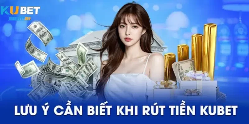 Lưu ý phải nắm nếu muốn rút tiền Kubet777 thành công